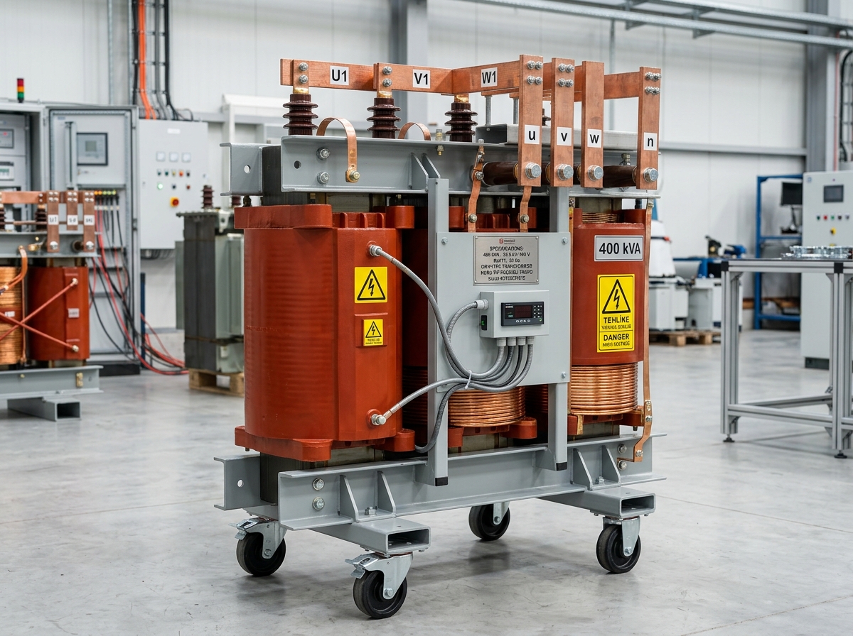 Best 400 kVA Kuru Tip Dökme Reçineli Trafo