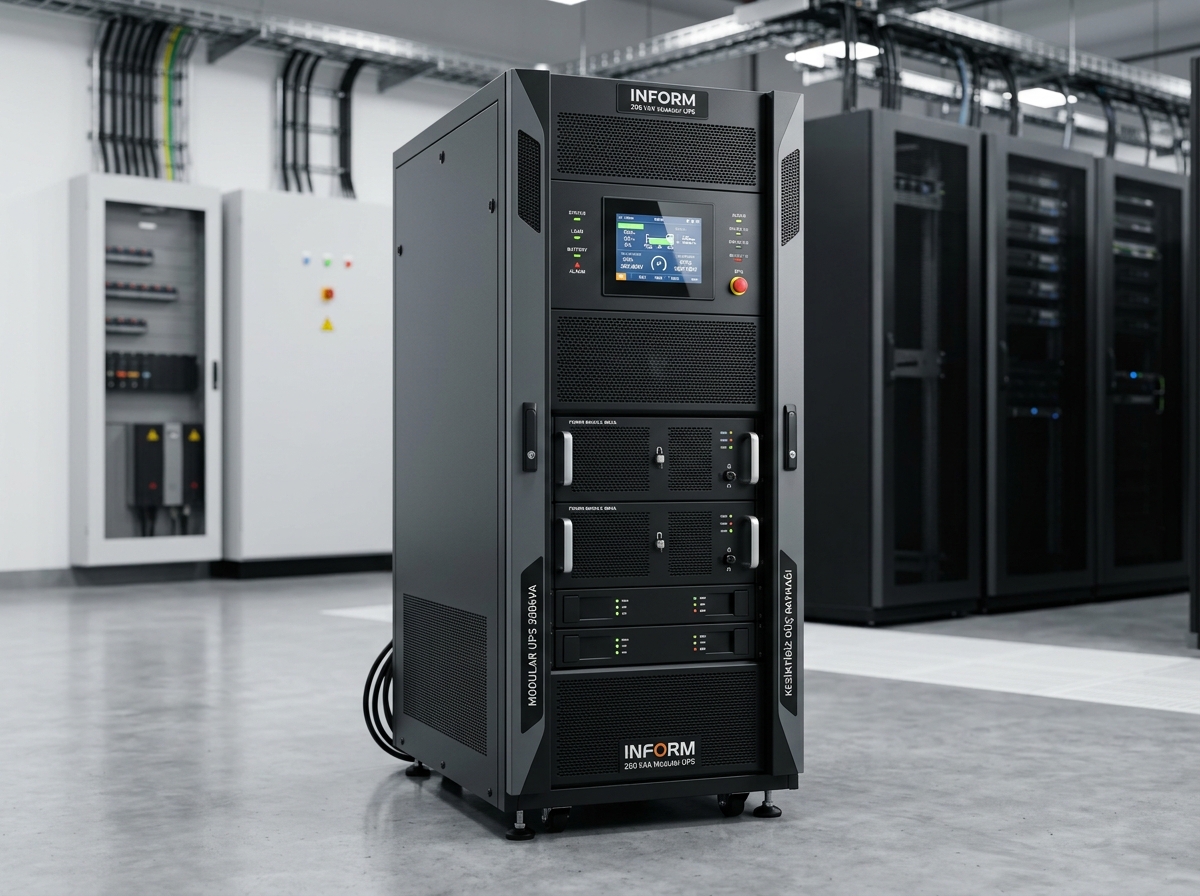 Inform 200 kVA Modüler Endüstriyel UPS Sistemi