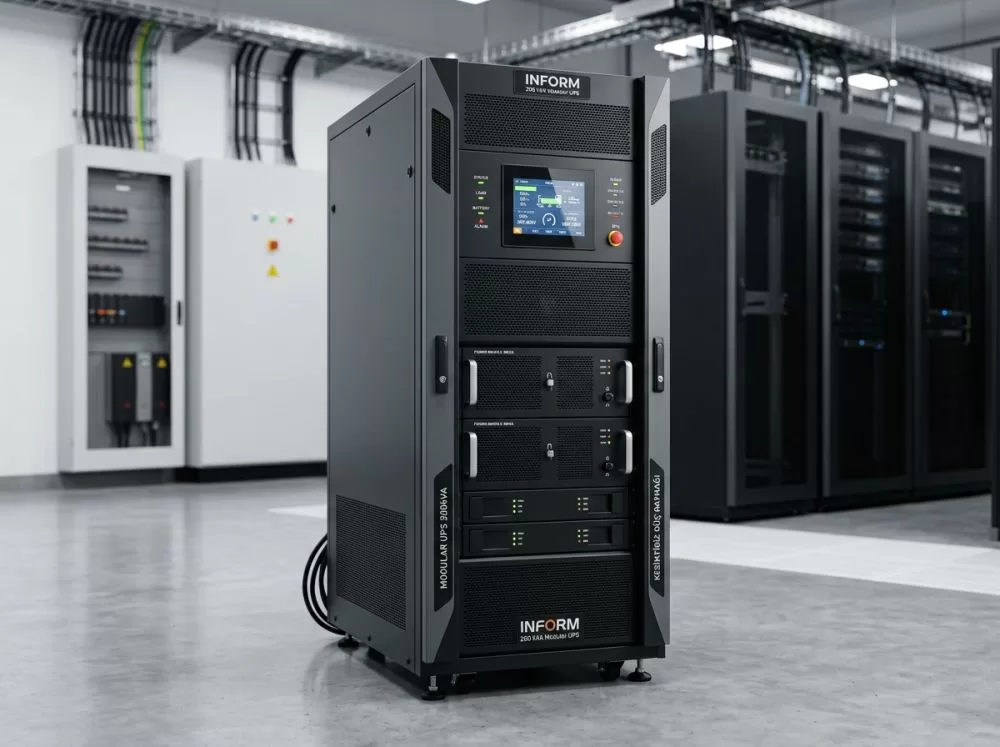Inform 200 kVA Modüler Endüstriyel UPS Sistemi